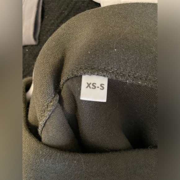 Muji dark green midi dress with side pockets XS-S - Picture 5 of 7